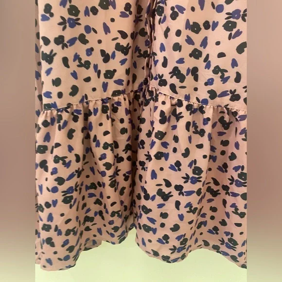 Pink leopard print maxi dress - Picture 6 of 8